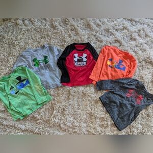 4T Under Armour - Long Sleeve Shirts